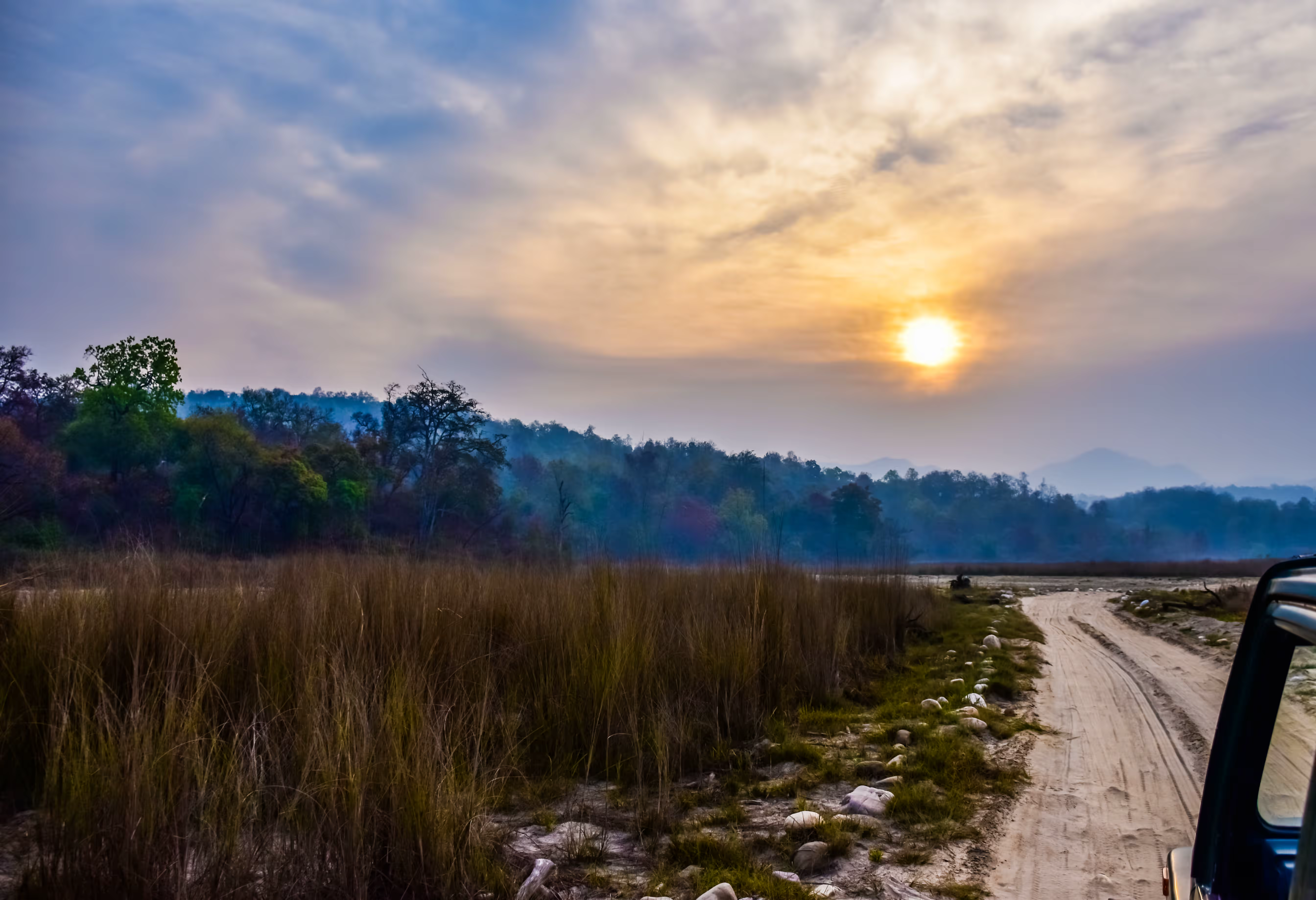 Chilla morning safari plan from Haridwar